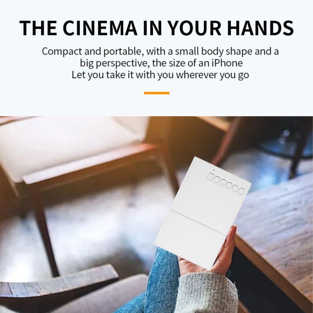 Remote Control Mini Projector Built-in Speaker Home Theater Projector  Home Theater