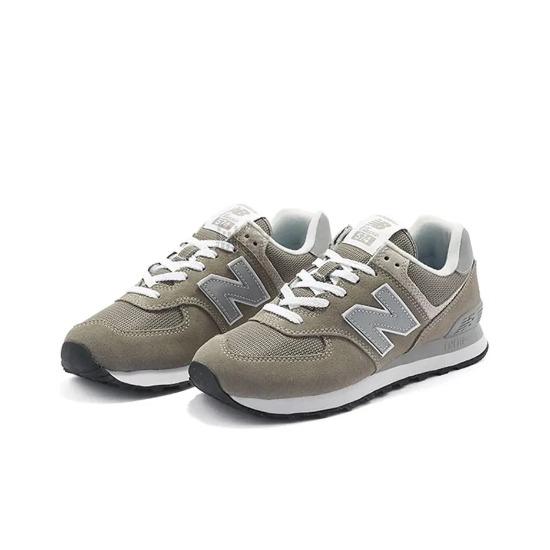 New Balance 574 Core Pack - Graue Unisex-Sneakers Weiß ML574EVG