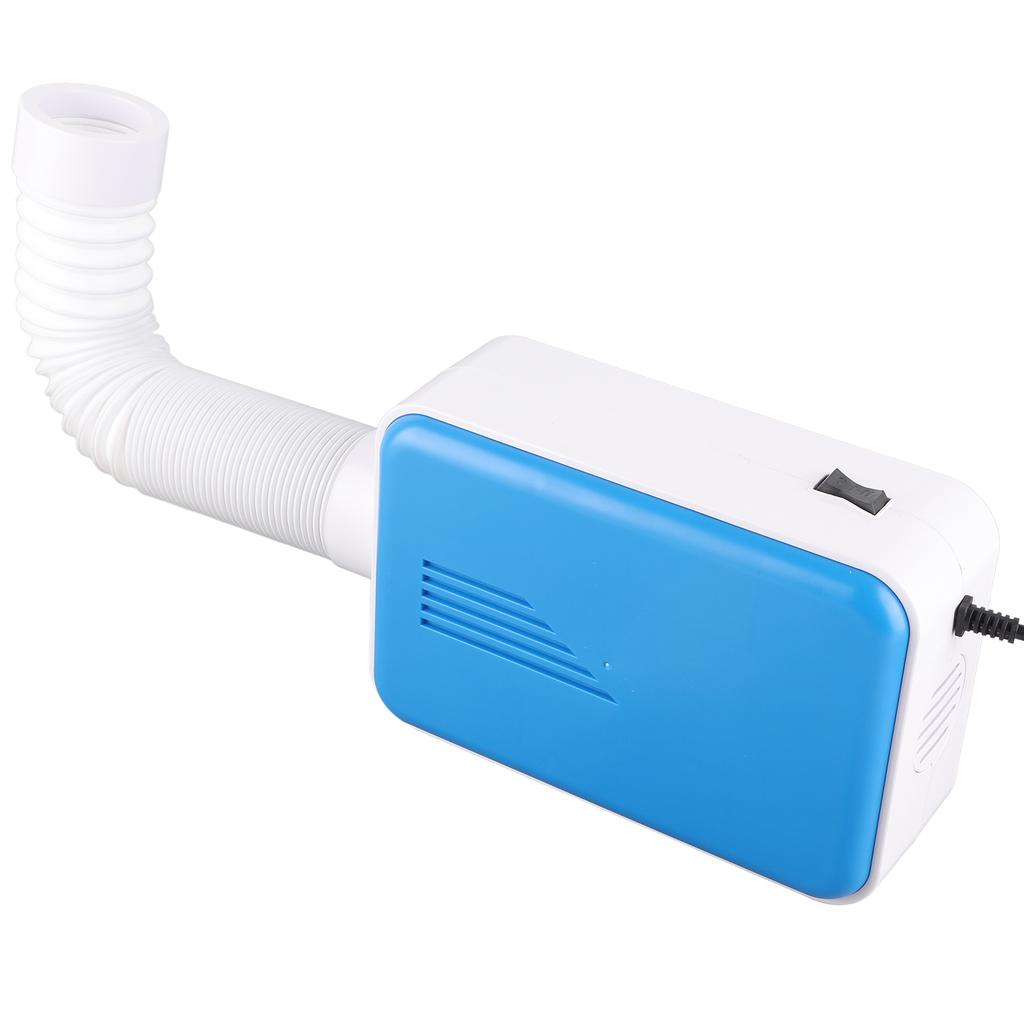 Multifunctional 600W Clothes Dryer Household Small Portable Electric Shoes Clothes Dryer Blue EU