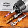 Electric Hammer Round To Hex Shank Bit Adapter Set