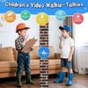 2pcs Kids Video Walkie Talkie With 2" HD Screen USB-C Rechargeable  Walkie-Talkie One-Click HD Call Intercom Gift for Children