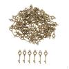 100 charms Handcraft Alloy Pendant Finding for Jewelry Necklace Bracelet Earrings