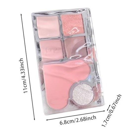 Eyeshadow paletteEye makeupEyeshadowCosmeticsMatte typeEyeshadowSmooth clear colorEasy eyeshadowFor gifting (Light pink)