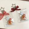 Festive Gingerbreads Keychain Vintage Ornament Sturdy Phone Charm User Friendly Holiday Gift For Family Friend