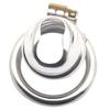 FRRK BDSM Chastity Device Penis Lock Erotic Bondage Big Metal Cock Cage Gay Adult Goods Sex Toys for Men Male