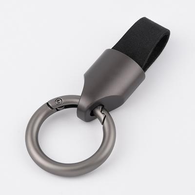 Luxury Men Women Key Chain Fashion Keychain Durable Leather for Car Key Ring Holder Horseshoe Buckle Gift Accessories