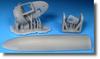 Barracuda Studios de Havilland Mosquito B Große Bombenluke geschlossen Plastikmodellbausatzteile BRAR72531 1/72 Mk.XVI Fach, (für Airfix) (Flugzeug)