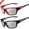 2-pairs Photochromic Sunglasses for Men and Women Fashion Oval Lens Glasses for Fishing Driving Cycling and Running