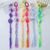 2pcs Hair Extension Stage Painted Hair Ties Synthetic Girls Wig Hairbands  Daily