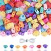 Colorful Bohemian Polymer Clay Beads - DIY Jewelry Accessories Pack