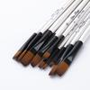 12 Pcs/Set Artist Paint Brushes Set Nylon Tips Artist Paint Brushes For Acrylic Oil Watercolor Drawing Body Face Rock Art Supply