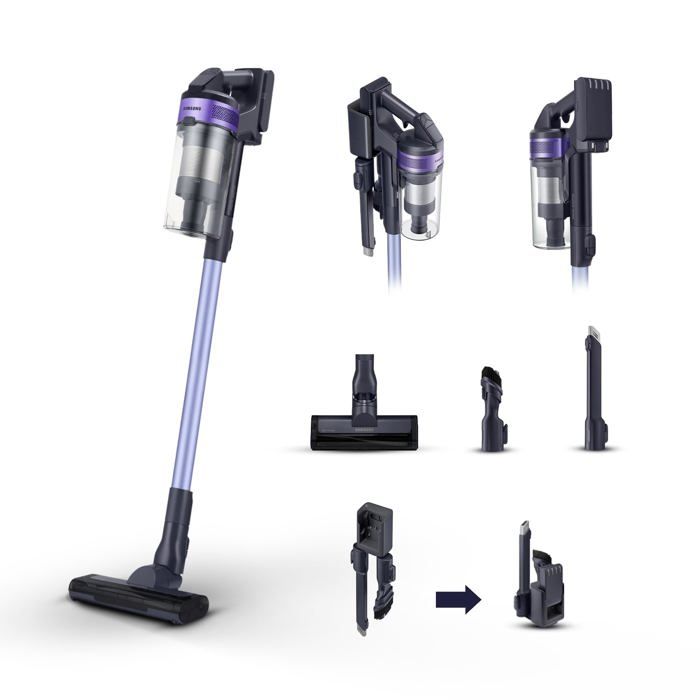 Aspirateur Vertical - Samsung - Jet60 VS15A6031R4 - 150W - Filtration Multi-Cyclonique