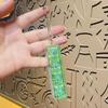 Four-key Transparent Light-up PC Decompression Keyboard Toy Keychain