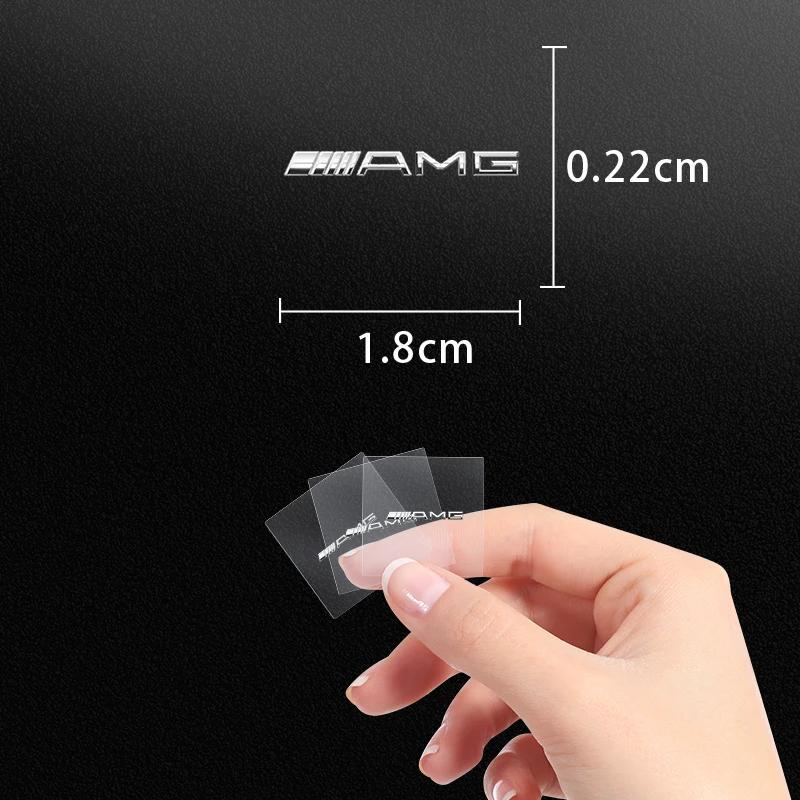 MITV3 Car Steering Wheel 3D Sticker Decals Emblem Badge Car Styling For Mercedes Benz W176 W246 W212 W204 C117 X156 A B C E Ml Gl Cla