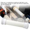Pool Valves Connector Plastic Swimming Pool Salt Cell Bypass Adapter Suitable for T Type Chlorinator Replacement Unit