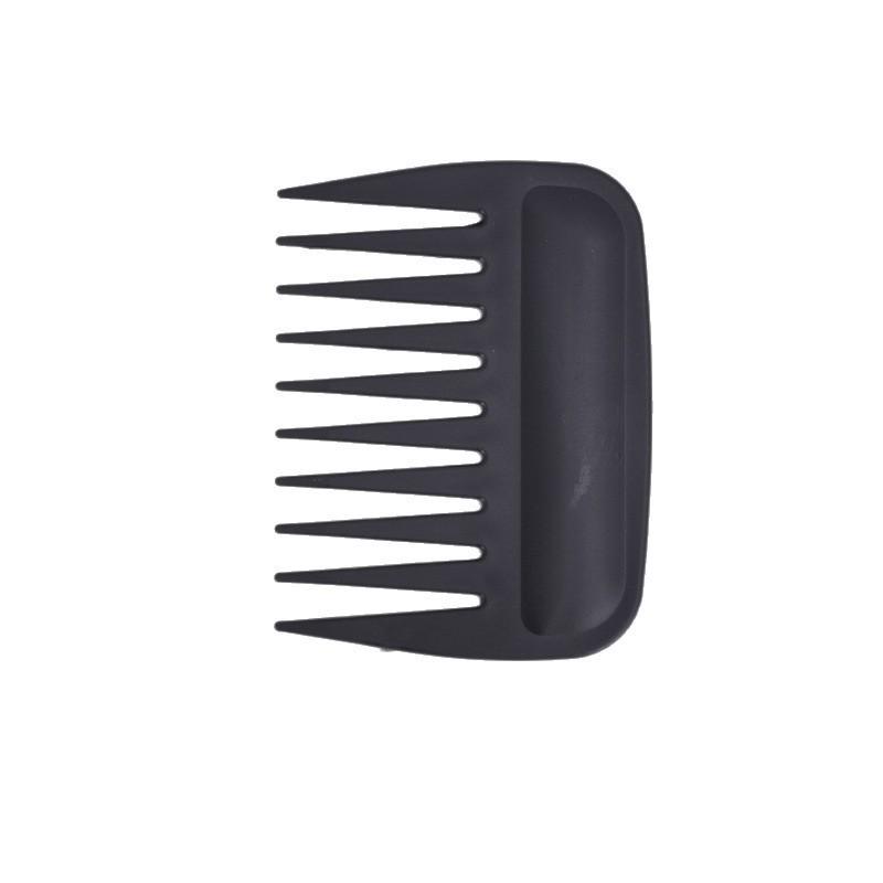 Black Wide Tooth Plastic Detangling Comb Large Tooth Hair Comb for Curly Hair Wigs and Hair Extensions