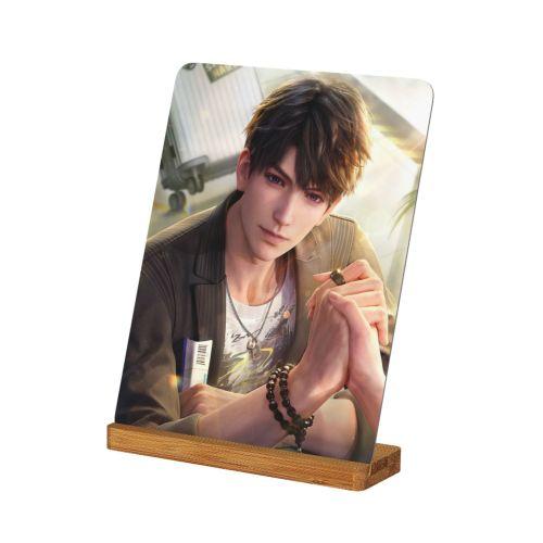 7/8in Game Love and Deepspace Sylus Rafayel Zayne Xavier Caleb Anime Metal Photo Ornament Bedside Cartoon Decoration Gift 2025