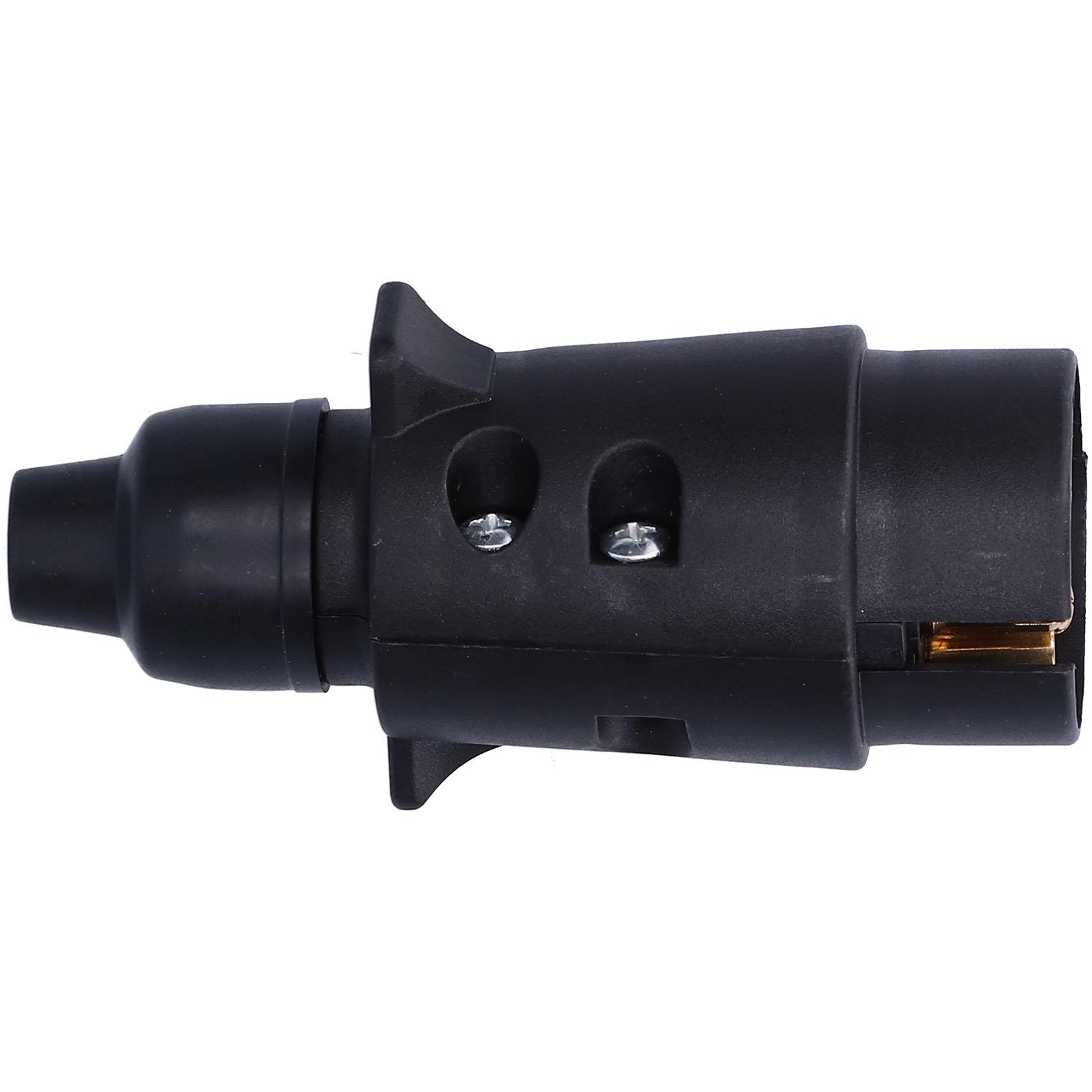 

12 В 7-контактный штекер розетки прицепа латунный разъем тягово-сцепное устройство тяга для европейского стандартного автомобиля