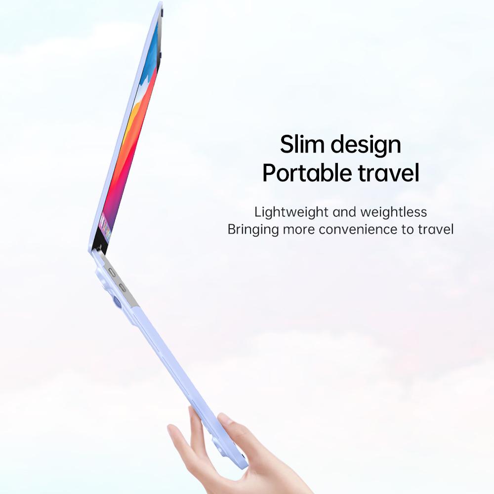 For MacBook Air 13 inch (2013-2017) A1466/(2010-2012) A1369 Laptop Case Heat Dissipation Kickstand PC Cover