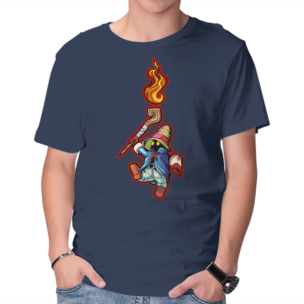 Unisex Crew Neck T-Shirt Cast Pyro Graphic Short Sleeve Casual Tee XS