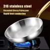 Universal Uncoated Frying Pan Non-stick Steak Skillets Household Cooking Pot  Stove
