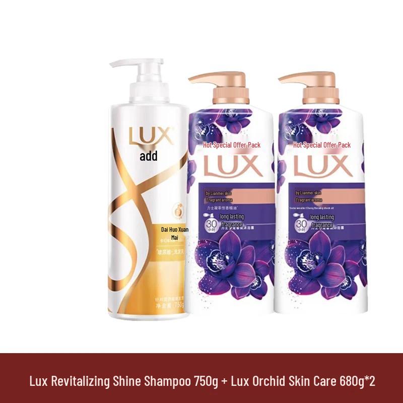 Lux Revitalizing Dazzling Shampoo with Enchanting Lotus
