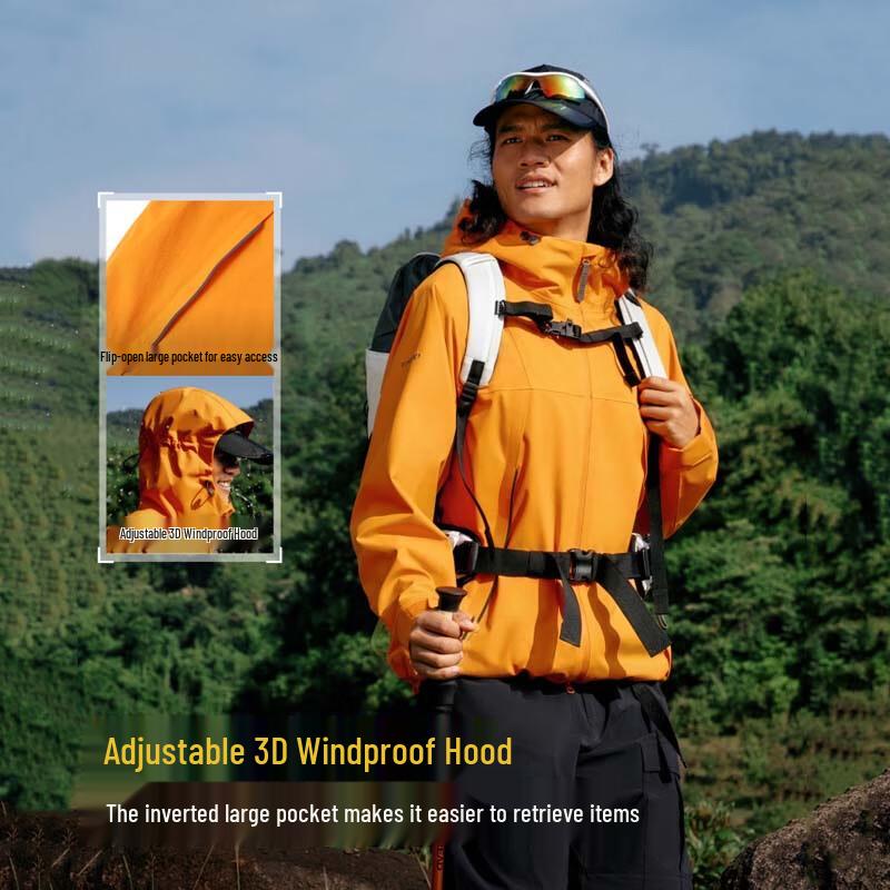 Toread Unisex Outdoor 3-Proof Single Layer Jacket TABBBN80705