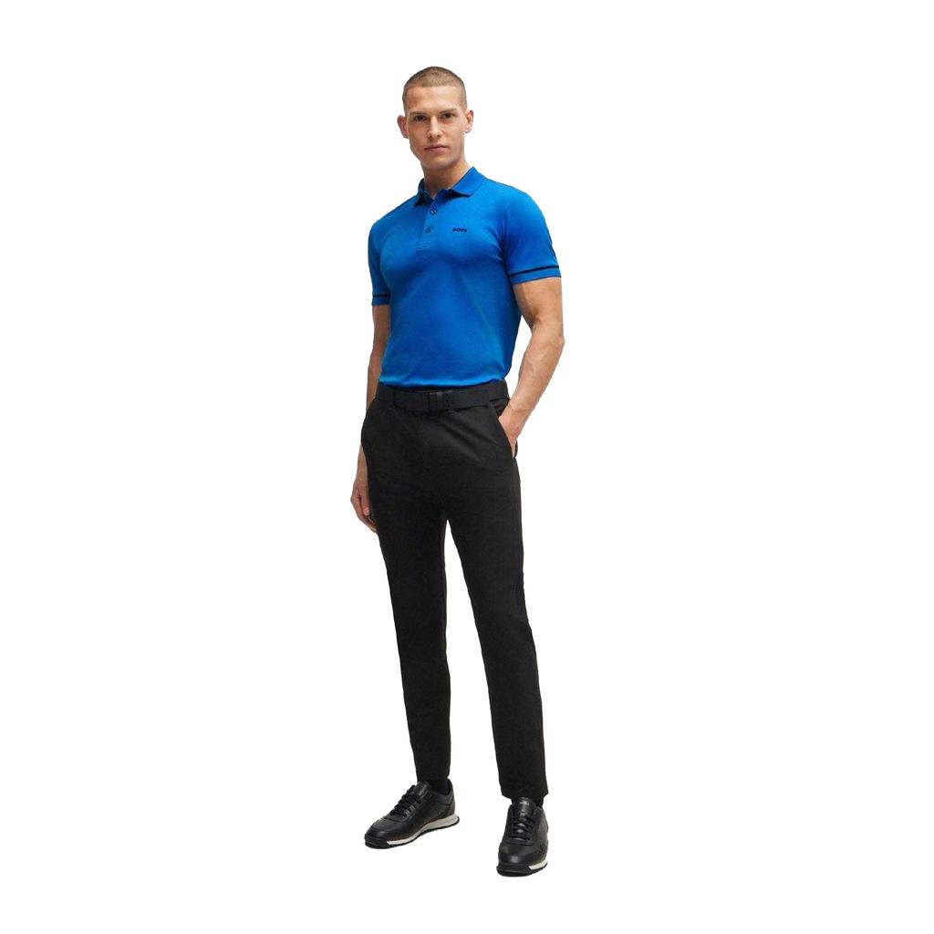 BOSS Mens Paule Interlock Slim Polo Shirt