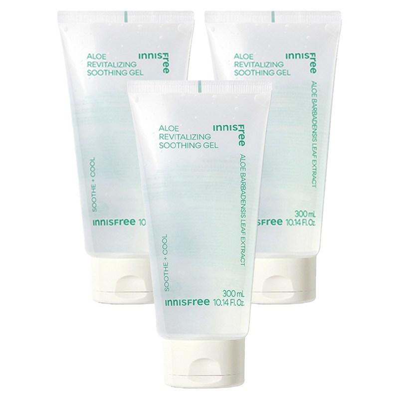Innisfree Aloe Revital Soothing Gel, 300ml, 3 Pcs