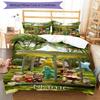 Set Biancheria da Letto In the Night Garden con Nome Personalizzato 3 Pezzi Chiusura Copripiumino Include 1 Copripiumino e 2 Federe, Morbido e Confortevole per Tutte le Stagioni.