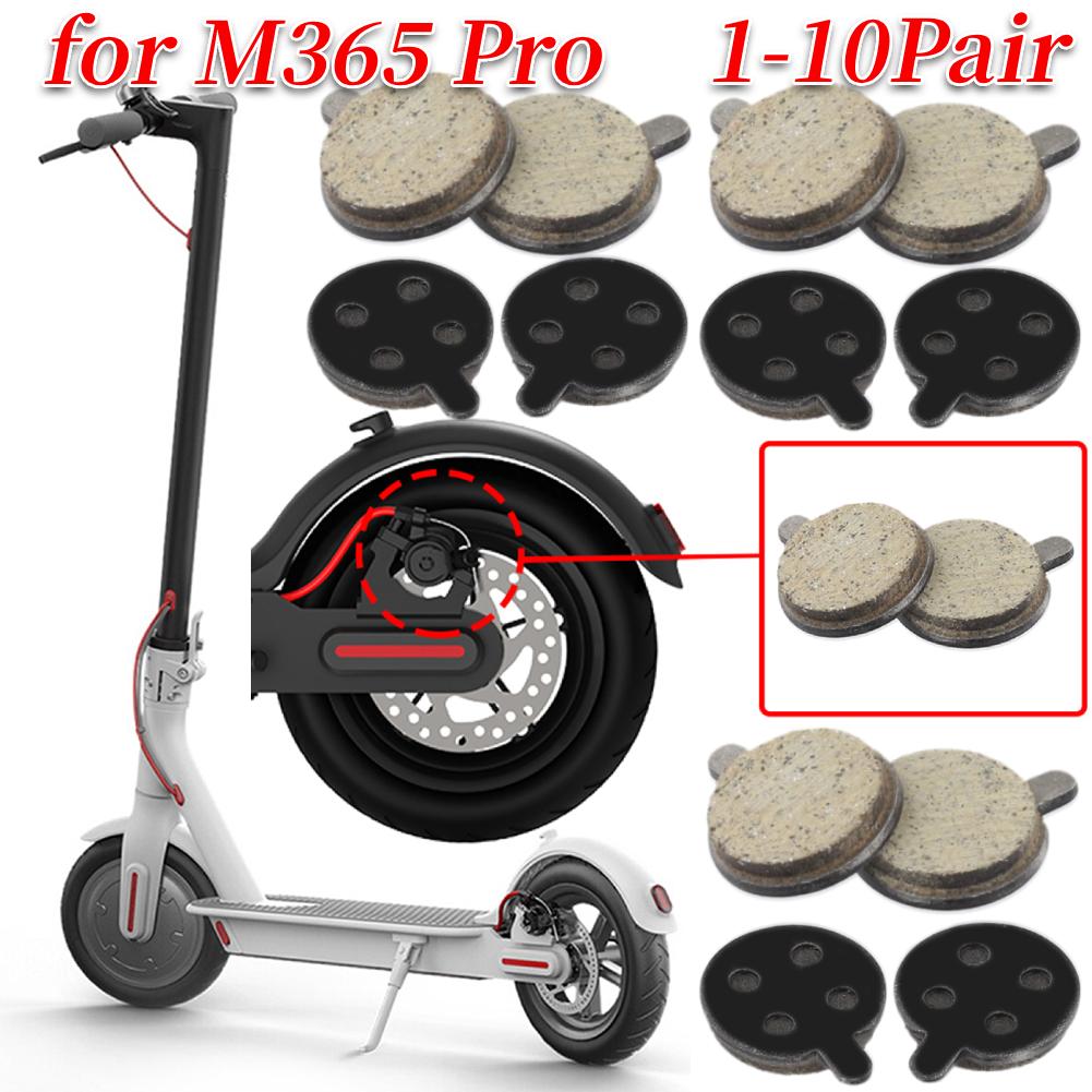 1-10Pair Brake Pads Kit Electric Scooter Disc Brake Pads for Xiaomi M365 Pro Kick Element Electric Lightweight Scooter Parts