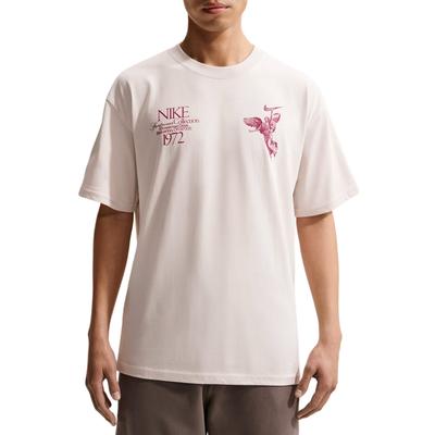 Max90 Sportswear Cotton Loose Fit Pullover Short Sleeve T-Shirt Men Tops HV0168-104
