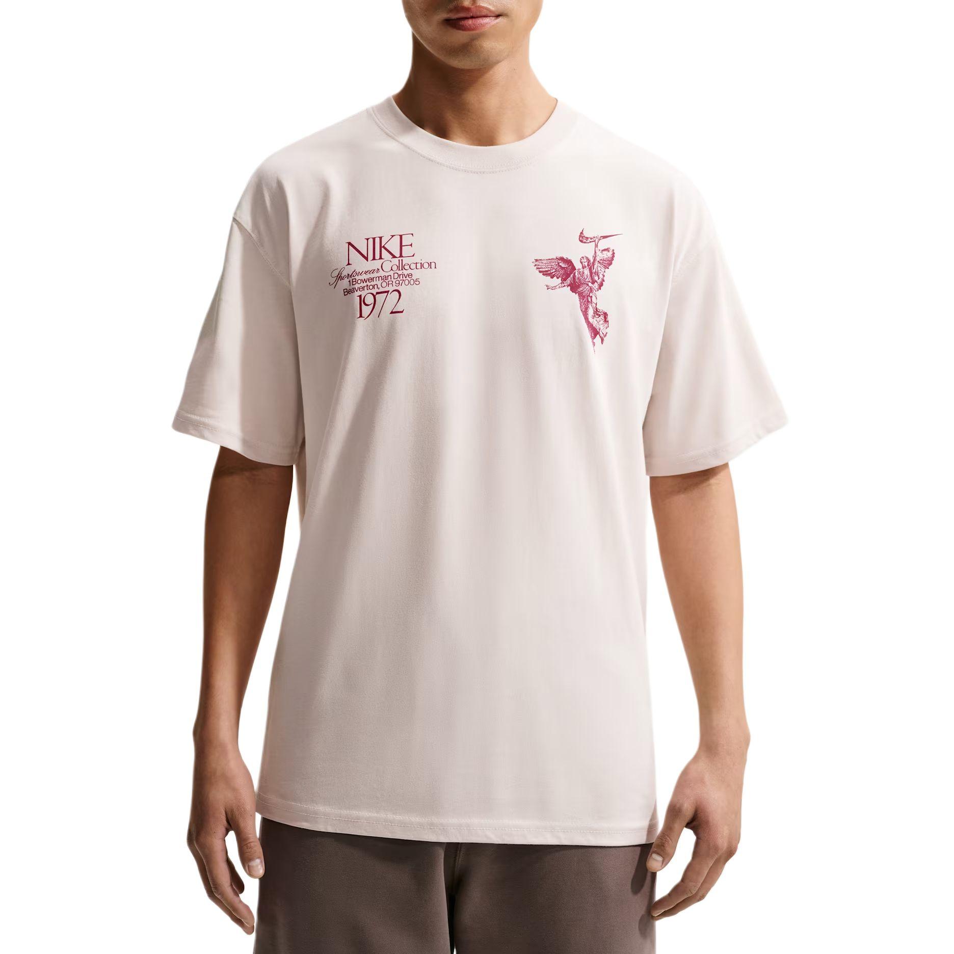 

Мужская футболка Nike Max90 Sportswear Хлопок Свободный крой Свитшот Короткий рукав Топы HV0168-104 S