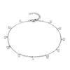 Simple Tennis Anklet For Women Gold Color Stainless Steel Cubic Zirconia Foot Leg Chain Ankle Bracelet Women Beach Jewelry 2025