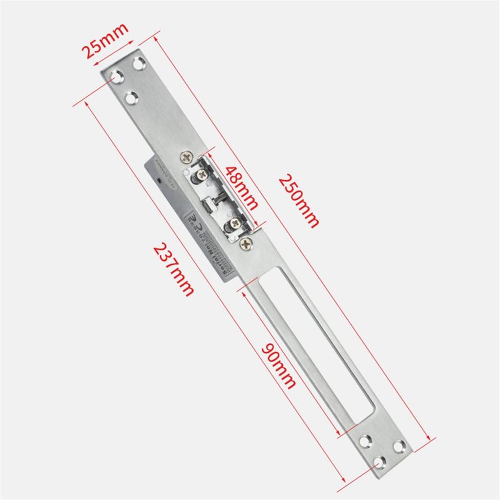 A89X Electric Strike Door Lock Adjustable Electric Strike Locks Tongue Access Control Locks Double Unlock Mode