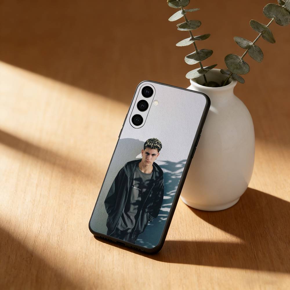 E-eric uiiz Minibuyer Phone Case For Samsung Galaxy A91,80,73,72 ,71,53,52,32 ,31,22,21s,20,Soft Black Case