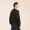 CROQUIS Men's 2024 Autumn Casual H-Fit Round Neck Long Sleeve Sweater