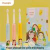 Xiaohongshu Girls Series: Optional Pattern Sonic USB Rechargeable Adult Electric Toothbrush
