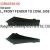 Compatible 2013 Toyota RAV4 Side Wind Deflector Panels (Part# 53866-0R040 Right & 53867-0R040 Left)