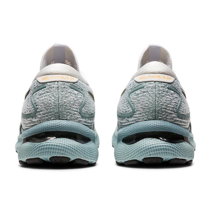 New Asics Gel Nimbus 24 2E Wide 'Light Steel' 1011B361-404
