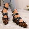 Moda 2025 Nuove scarpe basse antiscivolo da donna, casual e lussuose, primavera ed estate, con nuova fibbia da cintura