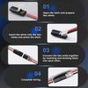 2 Pin Way Plug Waterproof Electrical Connector Car Wire Cable Automotive Electrical Connector Strip Terminal Connection NEW