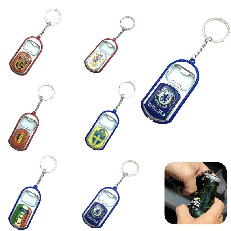 Unique Multi-functional Messi Beer Bottle Opener Keychain Perfect Gift For Football Fans!