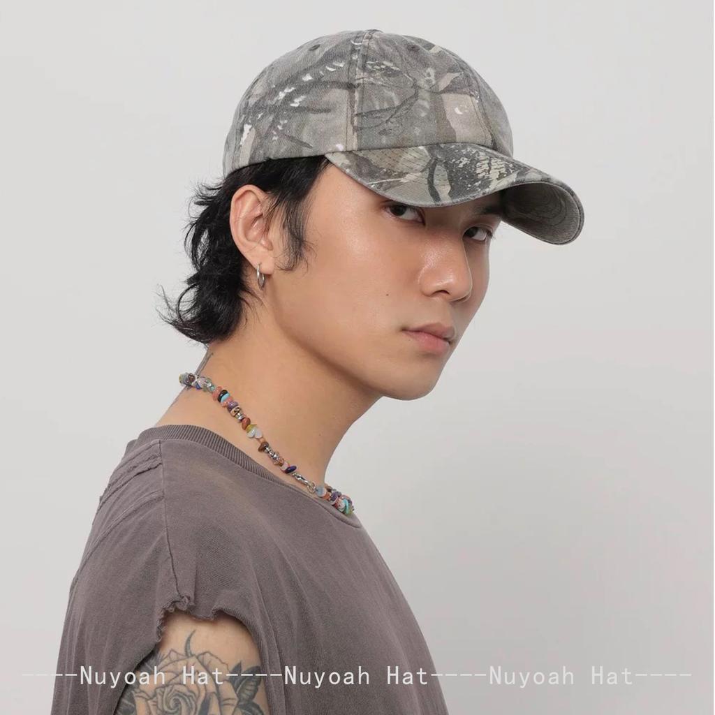 New Unisex Retro Camo Niche Graffiti Baseball Hats Sunshade Street Versatile Personal Peaked Caps Sports Fashion Outdoor Travel