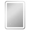 Bathroom Mirror with LED, 70 x 90 cm, 3 Light Colors, Anti-Fog, IP44