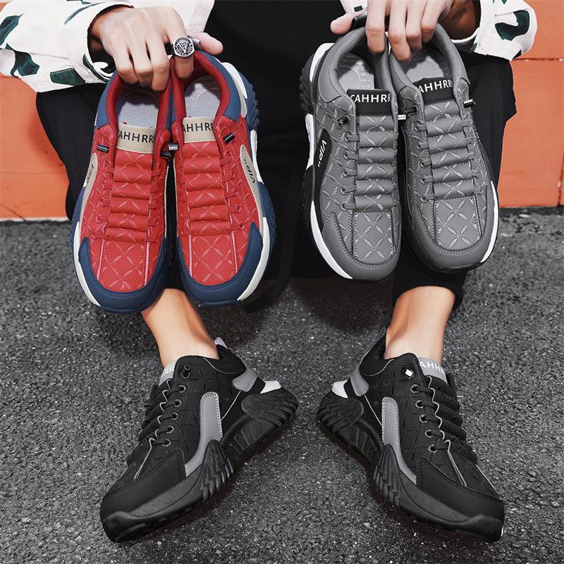 New ModelSports Men'S Shoes Autumn And Winter Trend Casual Versatile Running Soft Sole One Pedal Work Driving Dad Trendy Shoes