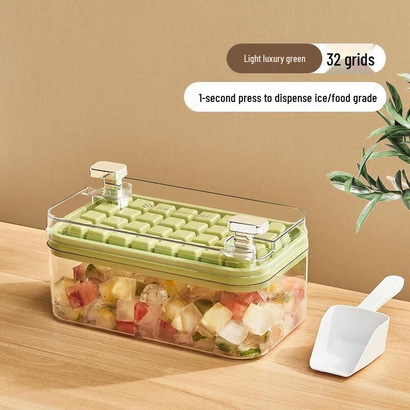 Van Gogh Press Ice Cube Tray with Lid