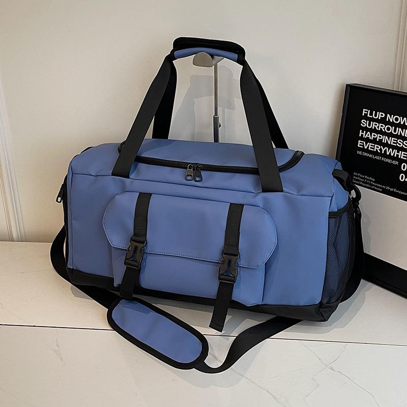 Downhill Bag Travel Bag for Women Short Distance Light Travel Large Capacity Splicing Hand Held Shoulder Crossbody Bag