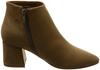Bridget Birkin Women's Jeweled Side Zip Boots, Oak Suede, Size 22.5cm, 573005