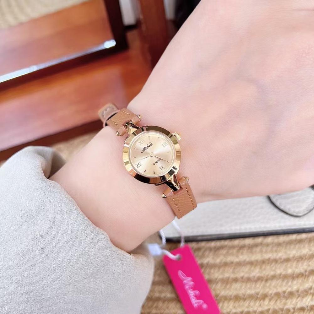 Small Dial Belt Women S Watch Exquisite And Elegant Antique Retro Watch Simple Roman Characters